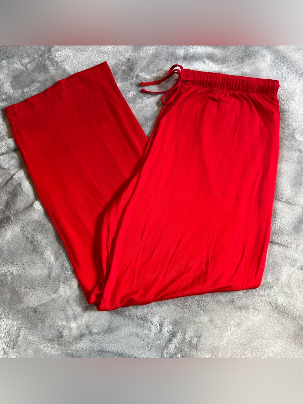 Auden Red Elastic Waist Sleep Pants